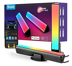 Govee Smart LED Light Bars, Work with Alexa and Google Assistant, RGBICWW WiFi TV Backlights with Scene and Music Modes for…