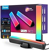 Govee Smart LED Light Bars, Work with Alexa and Google Assistant, RGBICWW WiFi TV Backlights with...