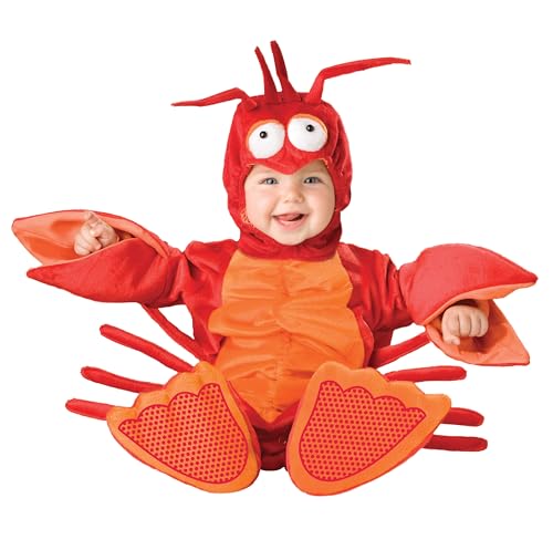 InCharacter Costumes Lil' Lobster Infant/Toddler Costume Red, Medium 12-18 Month's