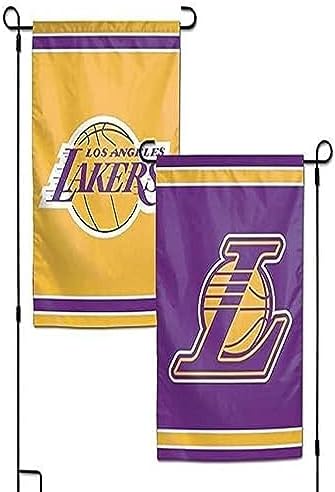 WinCraft NBA Los Angeles Lakers Garden Flag, 11"x15", Team Color