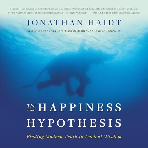 The Happiness Hypothesis Audiolivro Por Jonathan Haidt capa