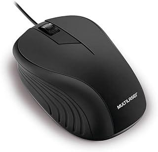 Mouse com Fio Multi Wave Textura Emborrachada Cabo de 130cm - MO222