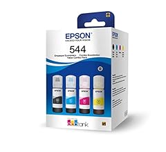 Kit de Garrafas de Tinta Original Epson EcoTank T544 - Magenta, Amarelo, Ciano, Preto