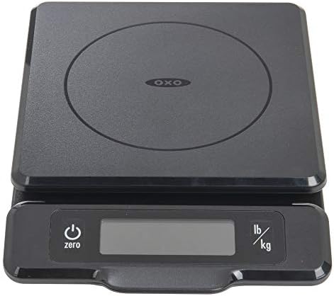 OXO Good Grips 5-lb Food Scale with Pull-Out Display,Black