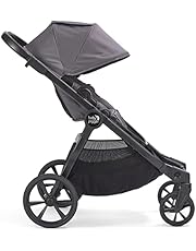 BABY JOGGER City Select 2 Cochecito modular, individual y gemelo, ligero y compacto, 28 combinaciones, Radiant Slate