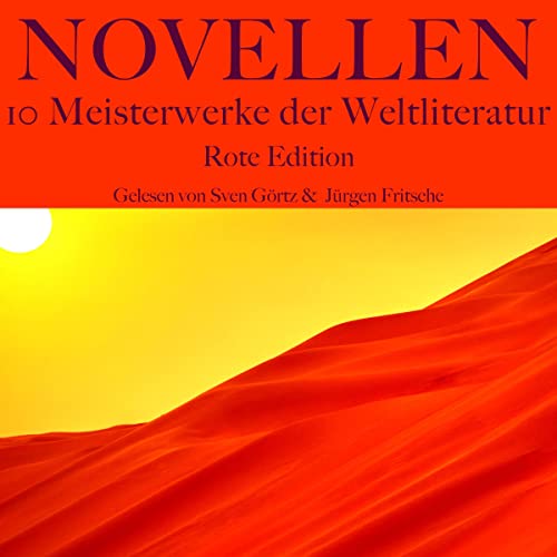 Novellen - 10 Meisterwerke der Weltliteratur - Rote Edition Titelbild