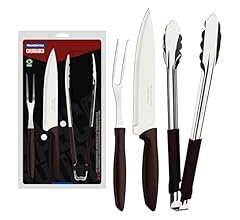 Kit Churrasco 3 Peças Tramontina Plenus 23498449 Marrom