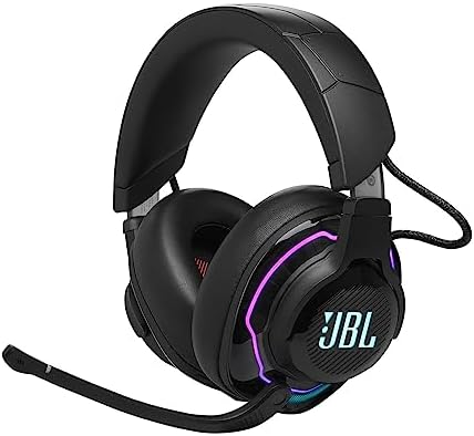 JBL, Fone de Ouvido Bluetooth, Quantum 910, Headset Gamer, Over Ear, Sem Fio, Com Wireless e Cancelamento de Ruído - Preto