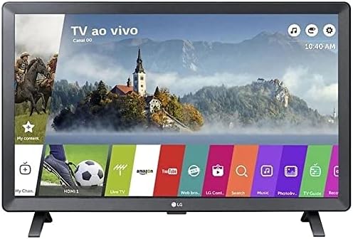 Smart TV LED 24' Monitor LG 24TL520S, Wi-Fi, WebOS 3.5, DTV Machine Ready