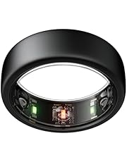 Oura Ring Gen3 Horizon - Stealth - Size 8 - Smart Ring - Size First with Oura Ring Gen3 Sizing Kit - Sleep Tracking Wearable - Heart Rate - Fitness Tracker - 5-7 Days Battery Life