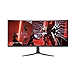 Alienware AW3423DW 34.18-inch Quantom Dot-OLED Curved Gaming Monitor, 3440x1440 Pixels at 175Hz, Lunar Light (Renewed)