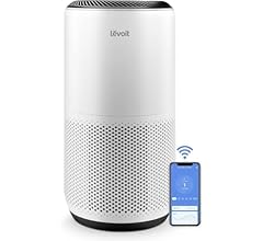 LEVOIT Air Purifiers for Home Large Room Up to 1980 Ft² in 1 Hr With Air Quality Monitor, Smart WiFi and Auto Mode, 3-in-1 …