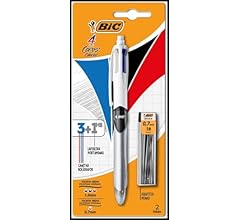 Caneta Esferógráfica Bic 4 Cores + Lap+ Graf 0.7 MM