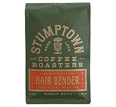 Stumptown Coffee Roasters, Medium Roast Whole Bean Coffee - Hair Bender 12 Ounce Bag with Flavor Notes of Citrus and Dark C…