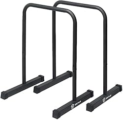 Eric Flag Barres Dips - Barre Parallele en Acier Robuste pour Musculation, Calisthenics, Street Workout - Barr