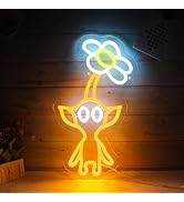 Gaming Neon Sign USB Powered for Room Decor, Japanese Neon Gaming Sign Dimmable LED Neon Light Si...