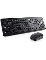 Dell - KM3322W, Teclado e Mouse sem fio, Preto