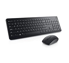 Dell - KM3322W, Teclado e Mouse sem fio, Preto