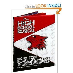 Paperback Disney High School Musical: East High Yearbook Book