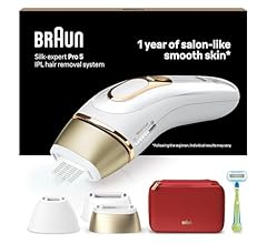 Braun Silk·expert Pro 5 Épilateur À Lumière Pulsée, Épilation Semi-Définitive, Alternative Au Laser Pour 1 An De Peau Douce…