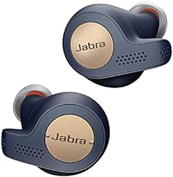 Jabra Elite Active 65T True Wireless Earbuds & Charging Case - Copper Blue (100-99010000-02)