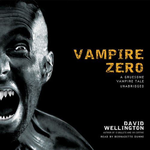 Vampire Zero Audiolibro Por David Wellington arte de portada