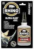 Rhino Glue Gel, Heavy Duty 40 Gram Clear