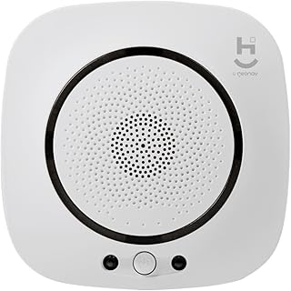 Hi by Geonav Sensor de Monóxido de Carbono Inteligente Wi-Fi, uso doméstico, Branco