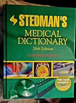 Hardcover Stedman's Medical Dictionary Book