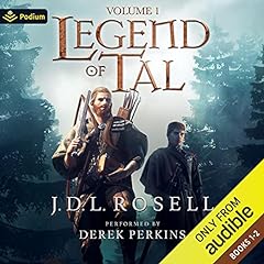 Legend of Tal Audiolibro Por J.D.L. Rosell arte de portada