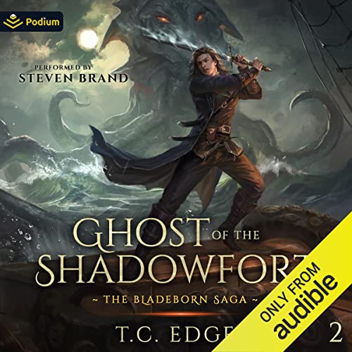 Ghost of the Shadowfort Audiolibro Por T.C. Edge arte de portada