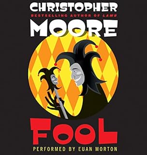 Fool Audiolibro Por Christopher Moore arte de portada