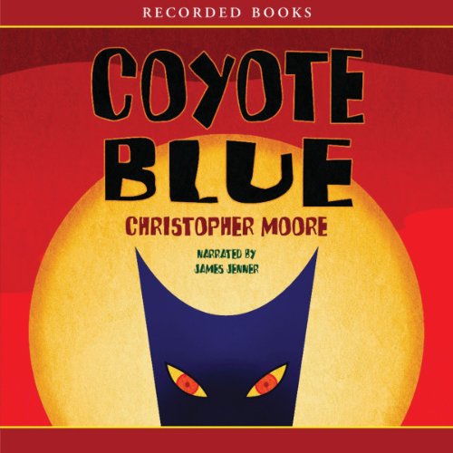 Coyote Blue Audiolibro Por Christopher Moore arte de portada