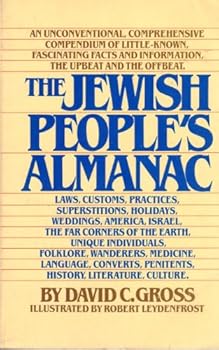 Hardcover The Jewish People's Almanac Book