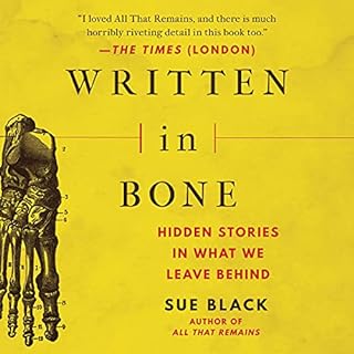 Written in Bone Audiolibro Por Sue Black arte de portada