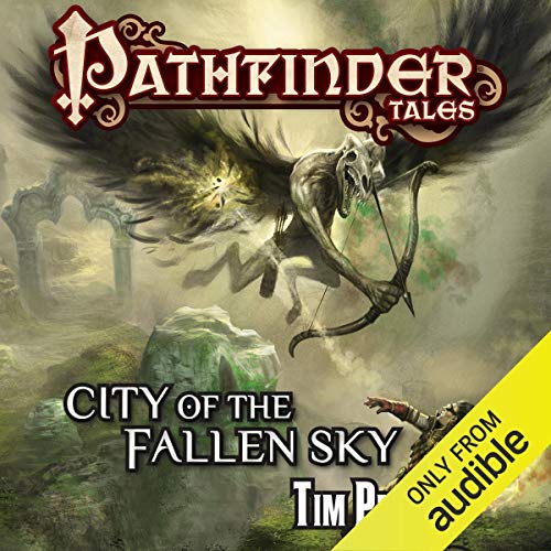 City of the Fallen Sky Audiolibro Por Tim Pratt arte de portada