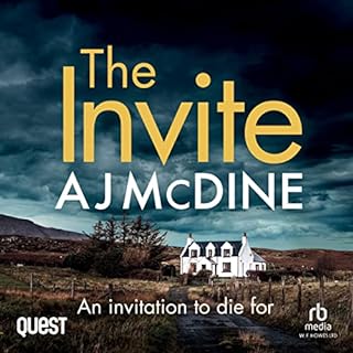 The Invite Audiolibro Por A J McDine arte de portada