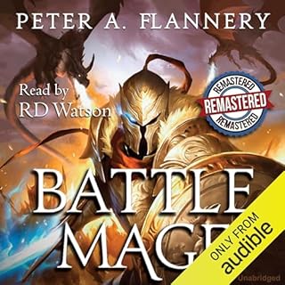 Battle Mage Audiolibro Por Peter A. Flannery arte de portada