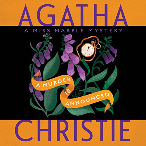 A Murder Is Announced Audiolibro Por Agatha Christie arte de portada