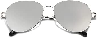 SOJOS Classic Aviator Sunglasses for Women Men Metal Spring Hinges SJ1030