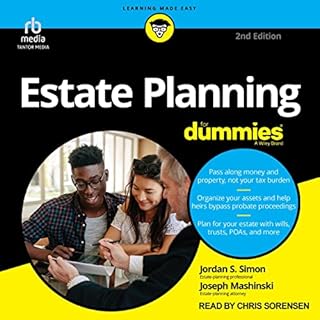 Estate Planning for Dummies (2nd Edition) Audiobook By Jordan S. Simon, Joseph Mashinski cover art