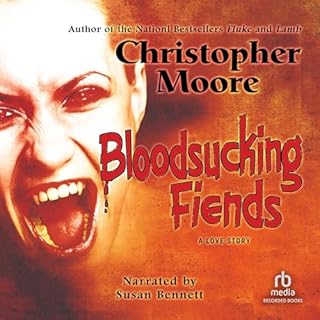 Bloodsucking Fiends Audiolibro Por Christopher Moore arte de portada