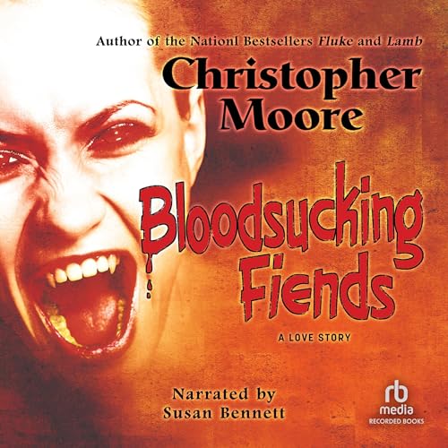 Bloodsucking Fiends Audiolibro Por Christopher Moore arte de portada