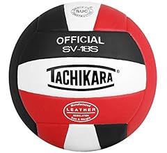 Institutional Quality Composite Leather Volleyball, Royal-White