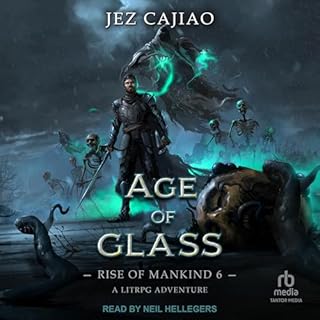 Age of Glass Audiolibro Por Jez Cajiao arte de portada