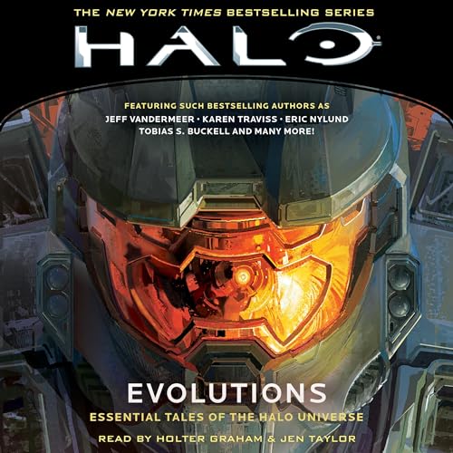 HALO: Evolutions Audiolibro Por Karen Traviss, Eric Nylund, Tobias Buckell arte de portada