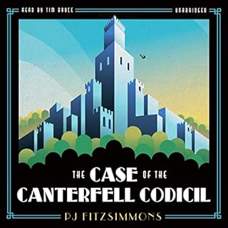 The Case of the Canterfell Codicil Audiolibro Por PJ Fitzsimmons arte de portada