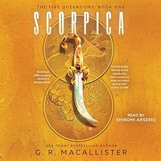 Scorpica Audiolibro Por G.R. Macallister arte de portada