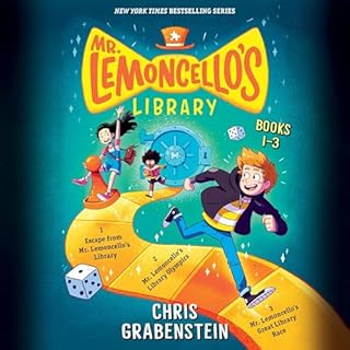 Mr. Lemoncello's Library: Books 1-3 Audiobook By Chris Grabenstein cover art