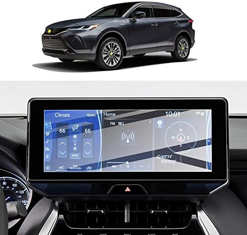 SKTU for 2021 2022 Toyota Venza Screen Protector 12.3 Inch for 2021 2022 Venza Navigation Toyota Venza 2022 Accessories Tempered Glass HD Clear